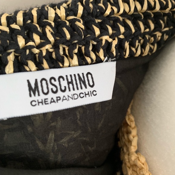 MOSCHINO cheap and chic Cotton/Straw Weaved Suit - Picture 6 of 8